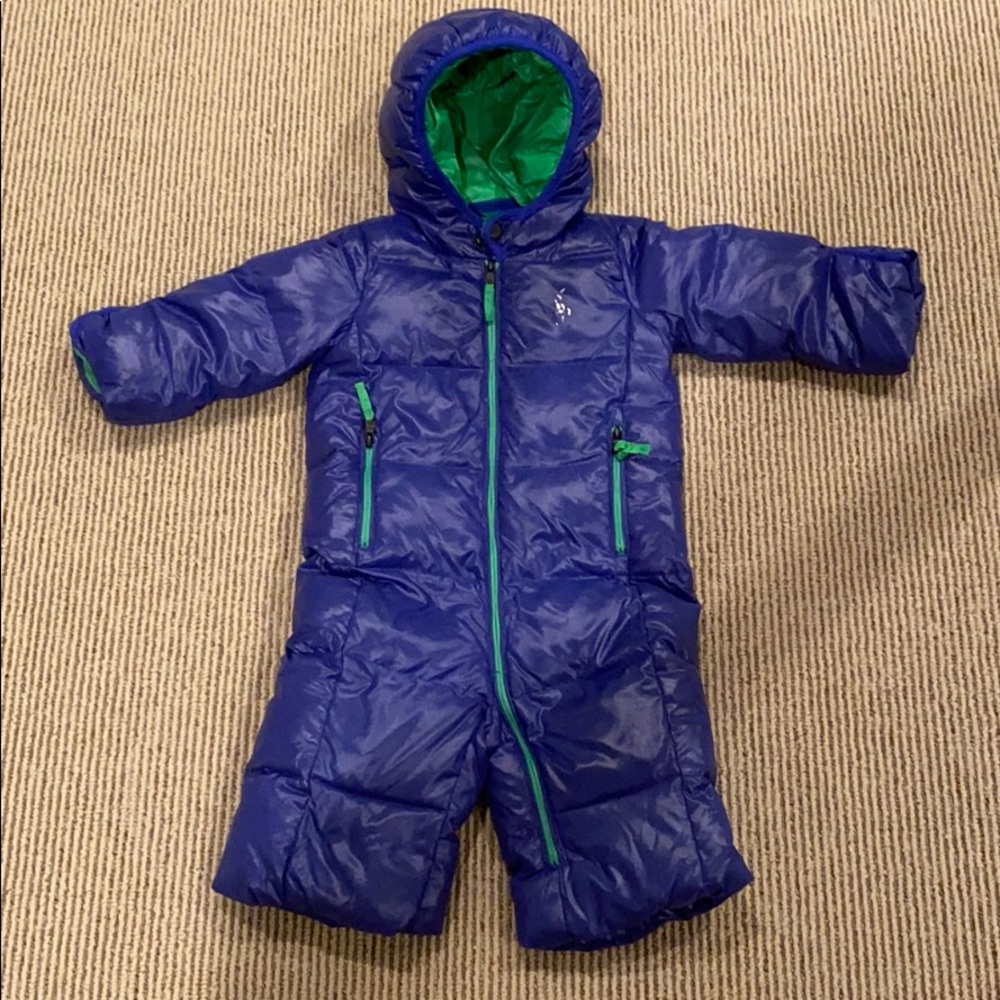 Ralph Lauren Polo Baby snowsuit down 9-12 mo